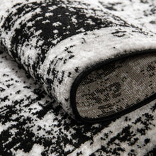 Load image into Gallery viewer, Runner 2&#39; x 13&#39; Brandt Power Loom Performance Black Rug
