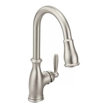 Load image into Gallery viewer, Brantford Pull Out Single Handle Kitchen Faucet with PowerBoost and Reflex
