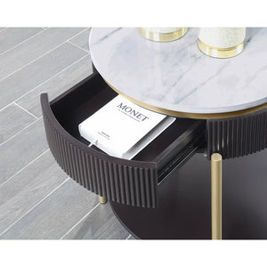 Braydee 24'' Tall End Table with Storage