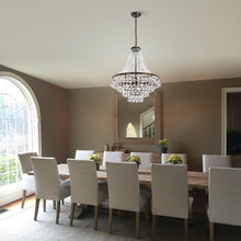 Load image into Gallery viewer, 27&#39;&#39; H X 22&#39;&#39; W X 22&#39;&#39; D Breanna 7 Light Dimmable Tiered Chandelier
