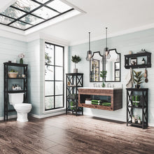 Load image into Gallery viewer, Espresso Brecken Wall Shelf MRM2887
