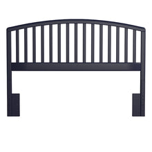 Load image into Gallery viewer, Full/Queen Dark Navy Brekke Slat FULL/QUEEN Headboard 2551AH
