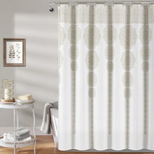 Load image into Gallery viewer, Bremond Geometric Single Shower Curtain
