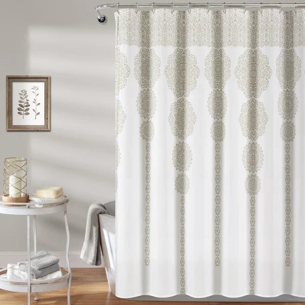 Bremond Geometric Single Shower Curtain