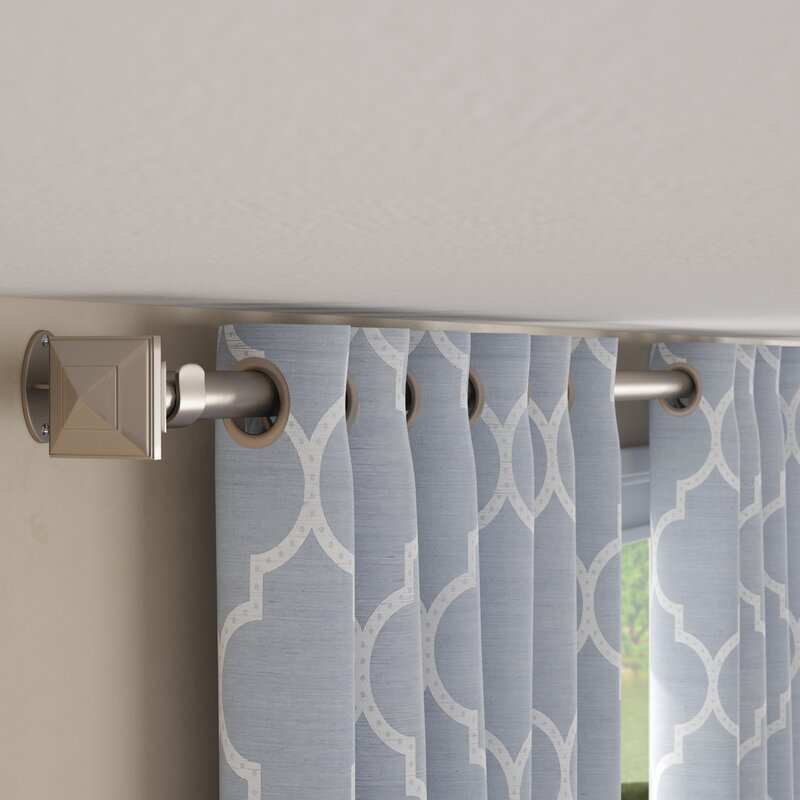 Brenton Single Curtain Rod, 28