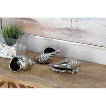 Load image into Gallery viewer, Brentwood 3 Piece Decorative Ceramic Shell Set 7594
