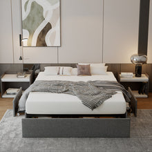Load image into Gallery viewer, Bret Queen Upholstered Storage Bed with 3 drawers
