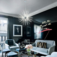 Load image into Gallery viewer, Brevon 12 - Light Dimmable Sputnik Sphere Chandelier
