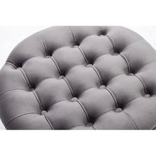 Load image into Gallery viewer, Briana 20&#39;&#39; Wide Velvet Tufted Round Storage Ottoman with Storage
