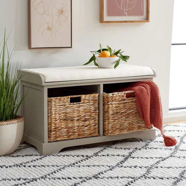 Briananthony Upholstered Cubby Storage Bench