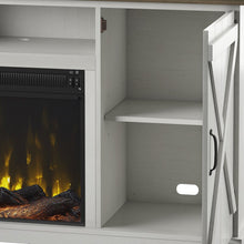 Load image into Gallery viewer, Briella TV Stand for TVs up to 70&quot; with Fireplace Included
