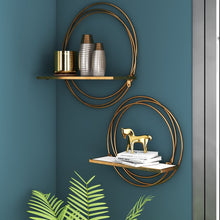 Load image into Gallery viewer, Brielle 2 Piece Circle Accent Shelf, set of 2
