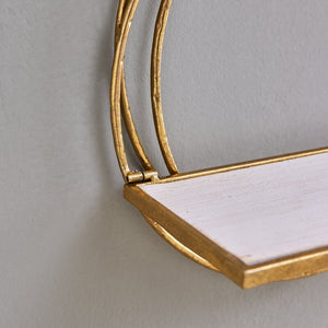 Brielle 2 Piece Circle Accent Shelf, set of 2