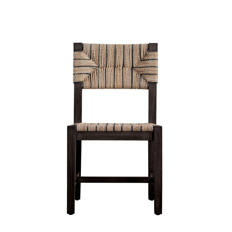 Brinkman Solid Wood Side Chair in Brown