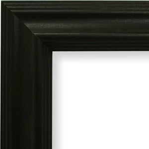 13x19 Black Briseidy 1.83" Wide Wood Grain Picture Frame - Set of 3 frames