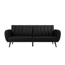 Load image into Gallery viewer, Brittany 81.5&#39;&#39; Faux Leather Sleeper Sofa
