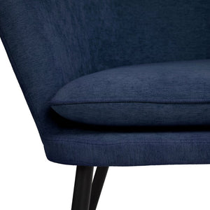 Brittnie 21.85" W Polyester Twill Barrel Chair #AD240