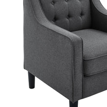 Load image into Gallery viewer, Brixlee 27.5&#39;&#39; Wide Tufted Armchair and Ottoman
