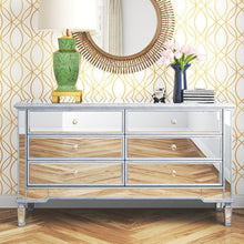 Load image into Gallery viewer, Antique Silver Brixton 6 Drawer 60&#39;&#39; W 3141AH
