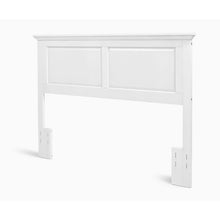 Load image into Gallery viewer, Full / Queen Gloss White Brixton Panel Headboard SB2118
