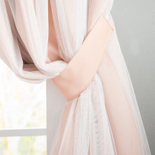 Load image into Gallery viewer, Brockham Solid Blackout Grommet Curtain Panels (Set of 2) 441AH
