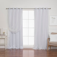 Load image into Gallery viewer, \Brockham Solid Blackout Grommet Curtain Panels- Beige 352DC
