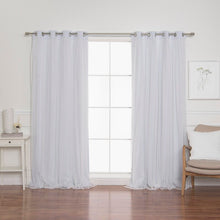 Load image into Gallery viewer, Brockham Solid Blackout Grommet Curtain Panels- Beige 284DC
