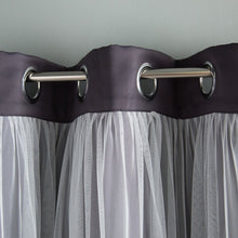 Load image into Gallery viewer, Brockham Solid Room Darkening Grommet Curtain Panels (Set of 2) B24MS4253
