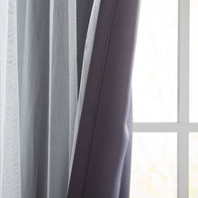 Load image into Gallery viewer, Brockham Solid Room Darkening Grommet Curtain Panels (Set of 2)
