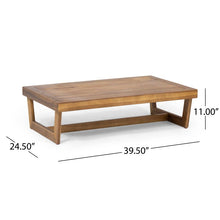 Load image into Gallery viewer, Broderic Acacia Solid Wood Coffee Table
