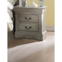 Load image into Gallery viewer, Antique Gray Brodeur 24&#39;&#39; Tall 2 - Drawer Nightstand
