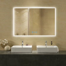 Load image into Gallery viewer, 32&quot; x 48&quot; Bronson Lighted Bathroom / Vanity Mirror
