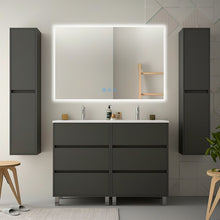 Load image into Gallery viewer, 32&quot; x 48&quot; Bronson Lighted Bathroom / Vanity Mirror
