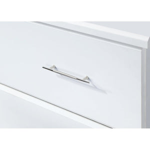 White Brookside 6 Drawer Double Dresser 1271CDR