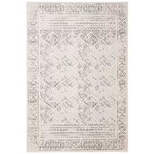 Load image into Gallery viewer, Brooksland Power Loom Ivory/Gray Rug 4 x 6
