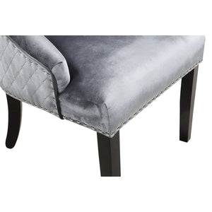 Broseley Tufted Velvet Arm Chair (Set of 2)