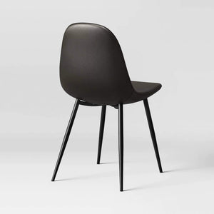 Set of 2 Copley Upholstered Dining Chair - Project 62, Color: Dark Brown, #6296