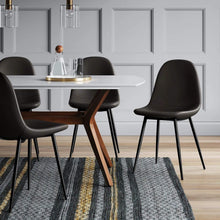 Load image into Gallery viewer, Set of 2 Copley Upholstered Dining Chair - Project 62, Color: Dark Brown, #6296
