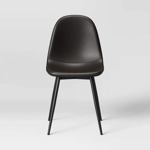 Set of 2 Copley Upholstered Dining Chair - Project 62, Color: Dark Brown, #6296