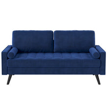Load image into Gallery viewer, Brumback 69.7&#39;&#39; Velvet Square Arm Sofa
