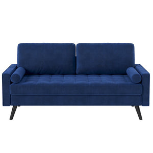 Brumback 69.7'' Velvet Square Arm Sofa