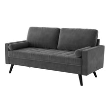 Load image into Gallery viewer, Brumback 69.7&#39;&#39; Velvet Square Arm Sofa
