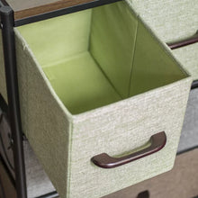 Load image into Gallery viewer, Brown/White/Green/Blue Brundrett 4 - Drawer End Table
