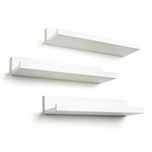 Brunsville Display Ledge Floating Shelf (Set of 3)