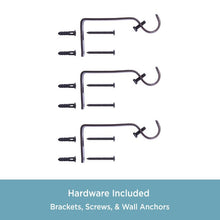 Load image into Gallery viewer, 36&quot; - 66&quot; Bronze Bryce Standard Decorative Single Curtain Rod (SB587)
