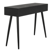 Load image into Gallery viewer, Black Brycon Console Table
