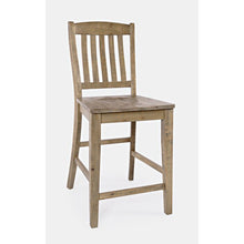 Load image into Gallery viewer, Bryon Solid Wood 24.25" Counter Stool Set of 2 #2487HW
