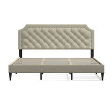 Load image into Gallery viewer, King Buckhaven Upholstered Bed
