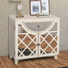 Load image into Gallery viewer, Bucklebury Solid Wood 2 - Door Mirrored Accent Cabinet 2248AH

