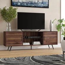 Load image into Gallery viewer, Dark Walnut Bulhary TV Stand for TVs up to 80&quot;
